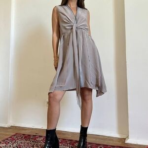 ALLSAINTS Jayda Flowy Silk Dress